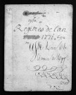 Baptêmes, mariages, sépultures, 1771-1772