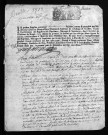 Collection du greffe. Baptêmes, mariages, sépultures, 1703 - Les années 1698-1702 sont lacunaires dans cette collection