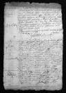Baptêmes, mariages, sépultures, 1737