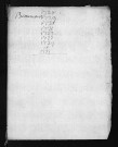 Collection du greffe. Baptêmes, mariages, sépultures, 1728-1735