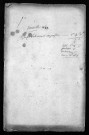 Collection du greffe. Baptêmes, mariages, sépultures,1787