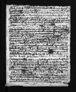 Collection du greffe. Baptêmes, mariages, sépultures, 1722-1737 - L'année 1721 est lacunaire dans cette collection