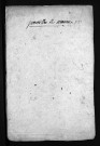 Collection du greffe. Baptêmes, mariages, sépultures, 1757-1758
