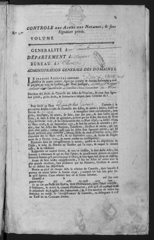 1784 (11 avril)-1785 (10 novembre)