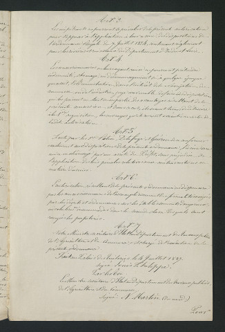 Ordonnance royale valant règlement d'eau (4 juillet 1837)