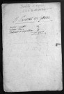 Collection du greffe. Baptêmes, mariages, sépultures, 1763-1764