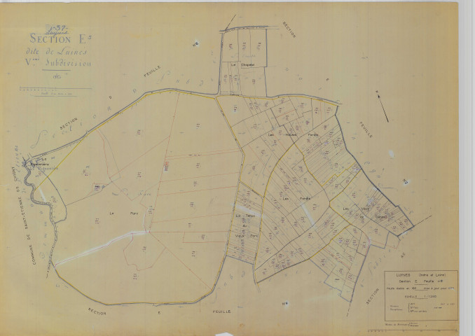 Section E, feuille 3