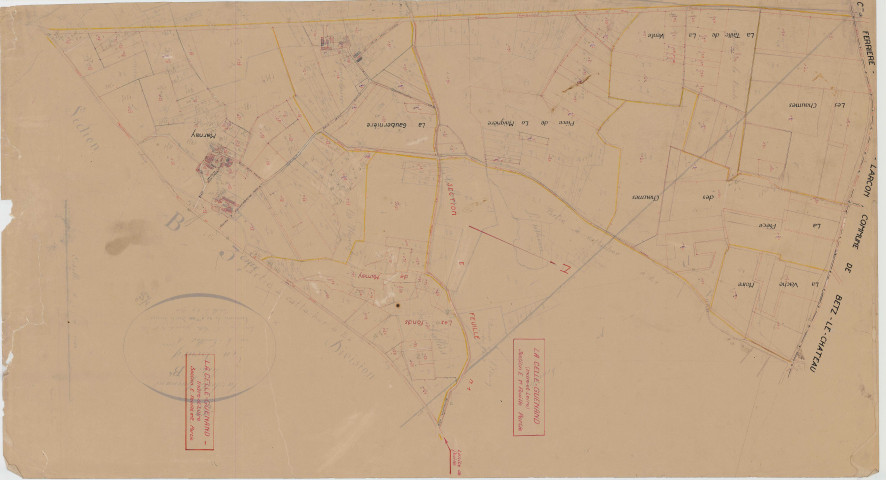 Section E, feuilles 1b et 2b
