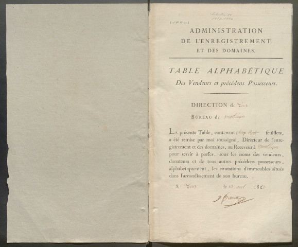 1823-1824 – N° d'origine : 11