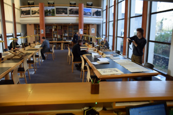 La salle de lecture des archives
