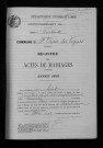 Mariages, 1923-1936