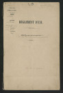 Arrêté portant règlement hydraulique des usines de l'Indre situées dans la commune de Saché (29 octobre 1852)