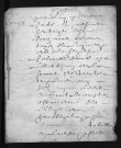 Collection du greffe. Baptêmes, mariages, sépultures, 1700-1701