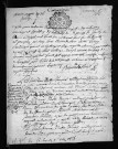 Baptêmes, mariages, sépultures, 1736