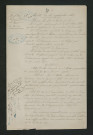 Travaux réglementaires. Mise en demeure d'exécution (15 septembre 1869)