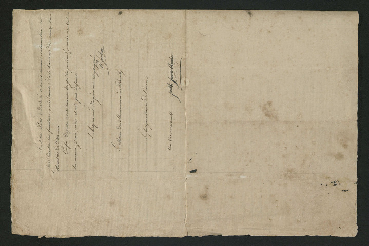 Procès-verbal de visite (17 avril 1831)