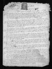 Collection du greffe. Baptêmes, mariages, sépultures, 1684 - Les années 1681-1683 sont lacunaires dans cette collection