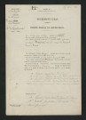 Vérification de la conformité des travaux au règlement d'eau, visite de l'ingénieur (25 avril 1860)