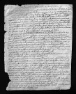 Collection du greffe. Baptêmes, mariages, sépultures, 1736-1737