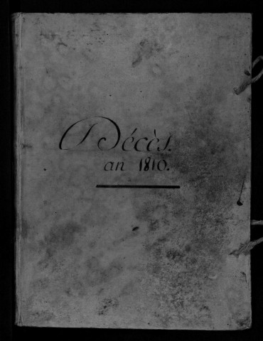 Décès, 1810