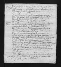 Collection du greffe. Baptêmes, mariages, sépultures, 1703
