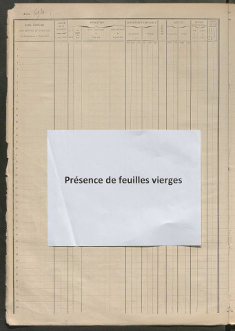 Matrice des propriétés foncières, fol. 691 à 1039.