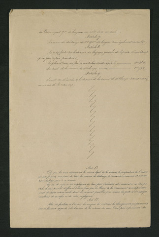 Règlement des moulins (4 août 1848)
