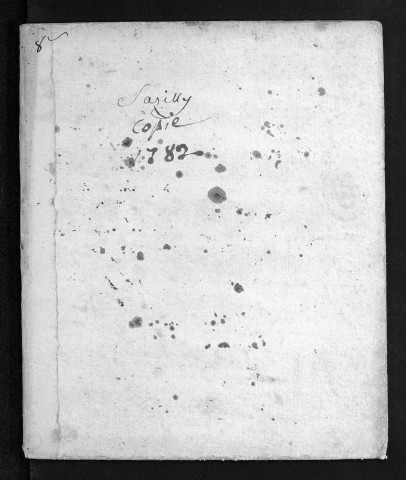 Baptêmes, mariages, sépultures, 1782