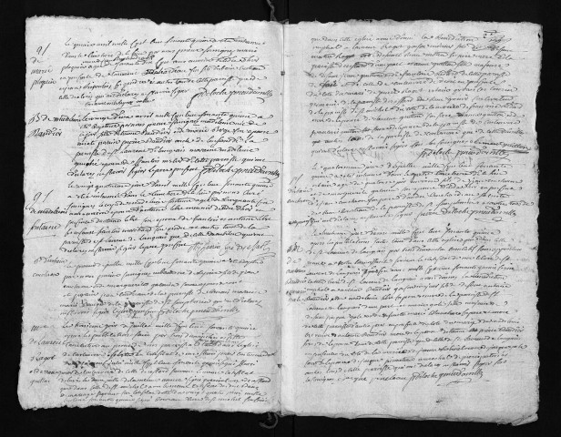 Collection du greffe. Baptêmes, mariages, sépultures, 1775