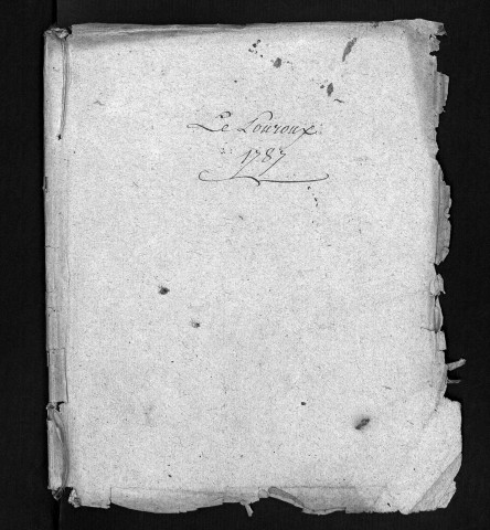 Collection du greffe. Baptêmes, mariages, sépultures, 1787