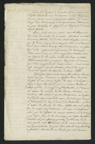 Procès-verbal de visite (3 septembre 1830)