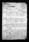 Collection du greffe. Baptêmes, mariages, sépultures, 1673
