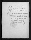 Collection du greffe. Baptêmes, mariages, sépultures, 1719-1724