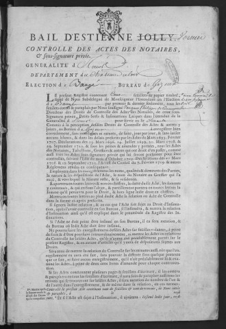 1743 (3 octobre)-1744 (7 octobre)