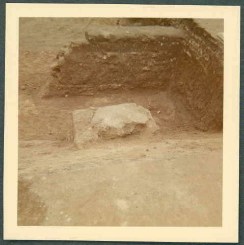 La Riche, prieuré Saint-Cosme : fouilles.