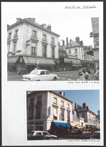 66 à 72 rue Nationale.