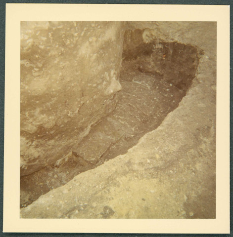 La Riche, prieuré Saint-Cosme : fouilles.