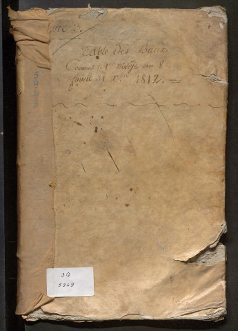 Table des baux de toute nature – N° d'origine : 3