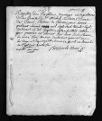 Collection du greffe. Baptêmes, mariages, sépultures, 1737 - Les années 1707-1736 sont lacunaires dans cette collection