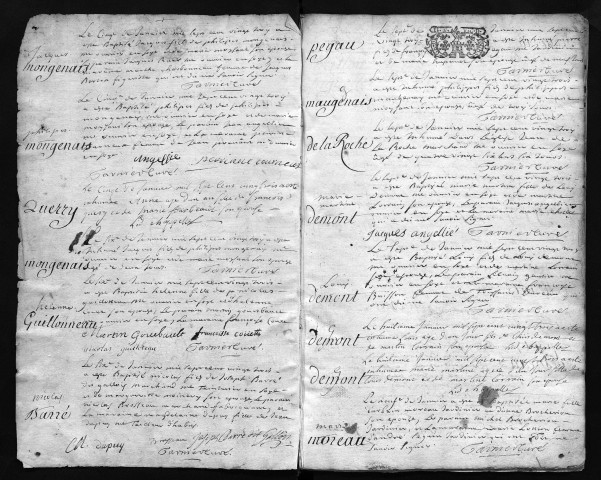 Collection communale. Baptêmes, mariages, sépultures, 1723-1724