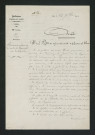 Arrêté préfectoral portant modification du règlement général (22 novembre 1860)