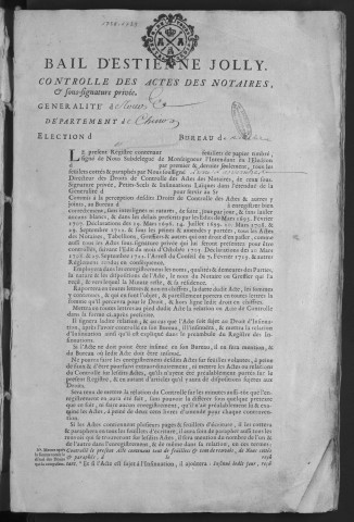 1738 (28 octobre)-1739 (13 mars)