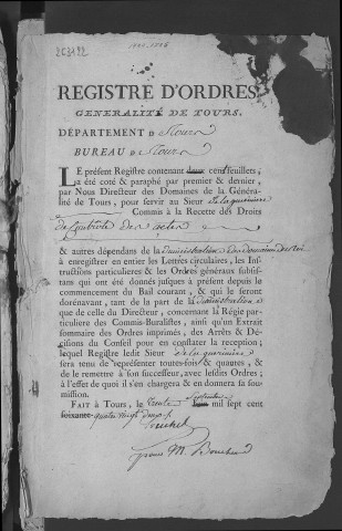 1782 (20 août)-1785 (1 octobre)