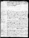Collection communale. Baptêmes, mariages, sépultures, septembre-décembre 1754