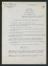 Arrêté préfectoral autorisant des travaux d'abaissement du déversoir (8 avril 1975)