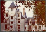 Monts, château de Candé : façade.