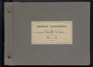 Table des comptes de la matrice. Comptes actifs personnes morales et A - G.