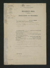 Procès-verbal de récolement (26 avril 1890)