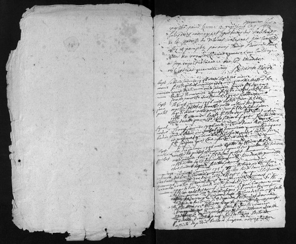 Baptêmes, mariages, sépultures, 1746-1747