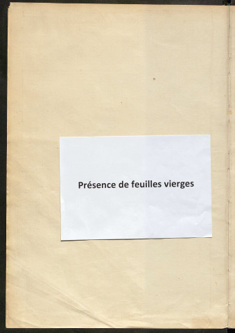 Matrice des propriétés non bâties, fol. 1 à 600.